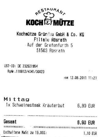 hfvs Hffner Kochmtze Restaurant